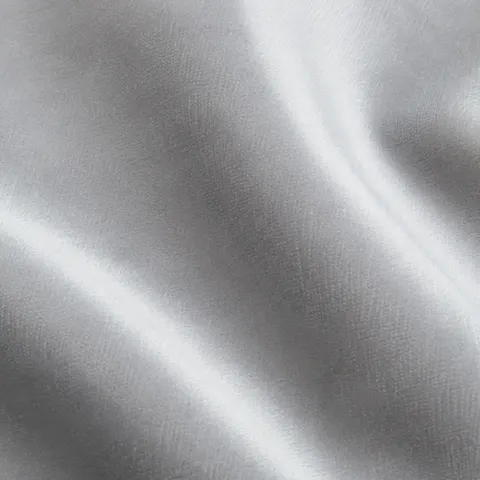 Silver Plush Velvet fabric swatch