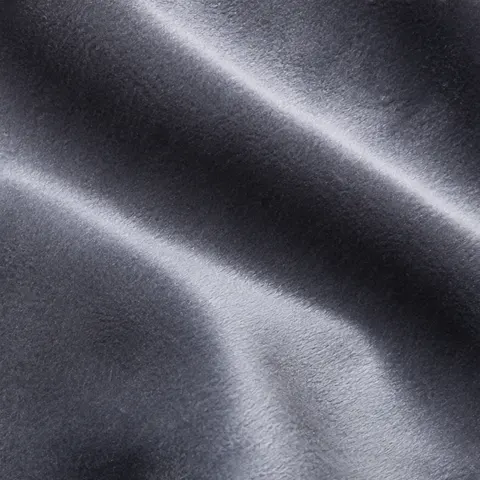 Steel Plush Velvet fabric swatch